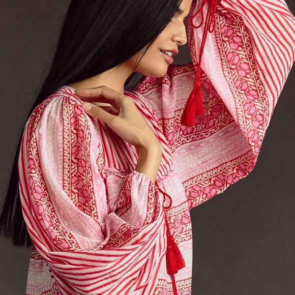 ANTIK BATIK amelie mini dress in pink Size XS NWOT - Picture 4 of 9